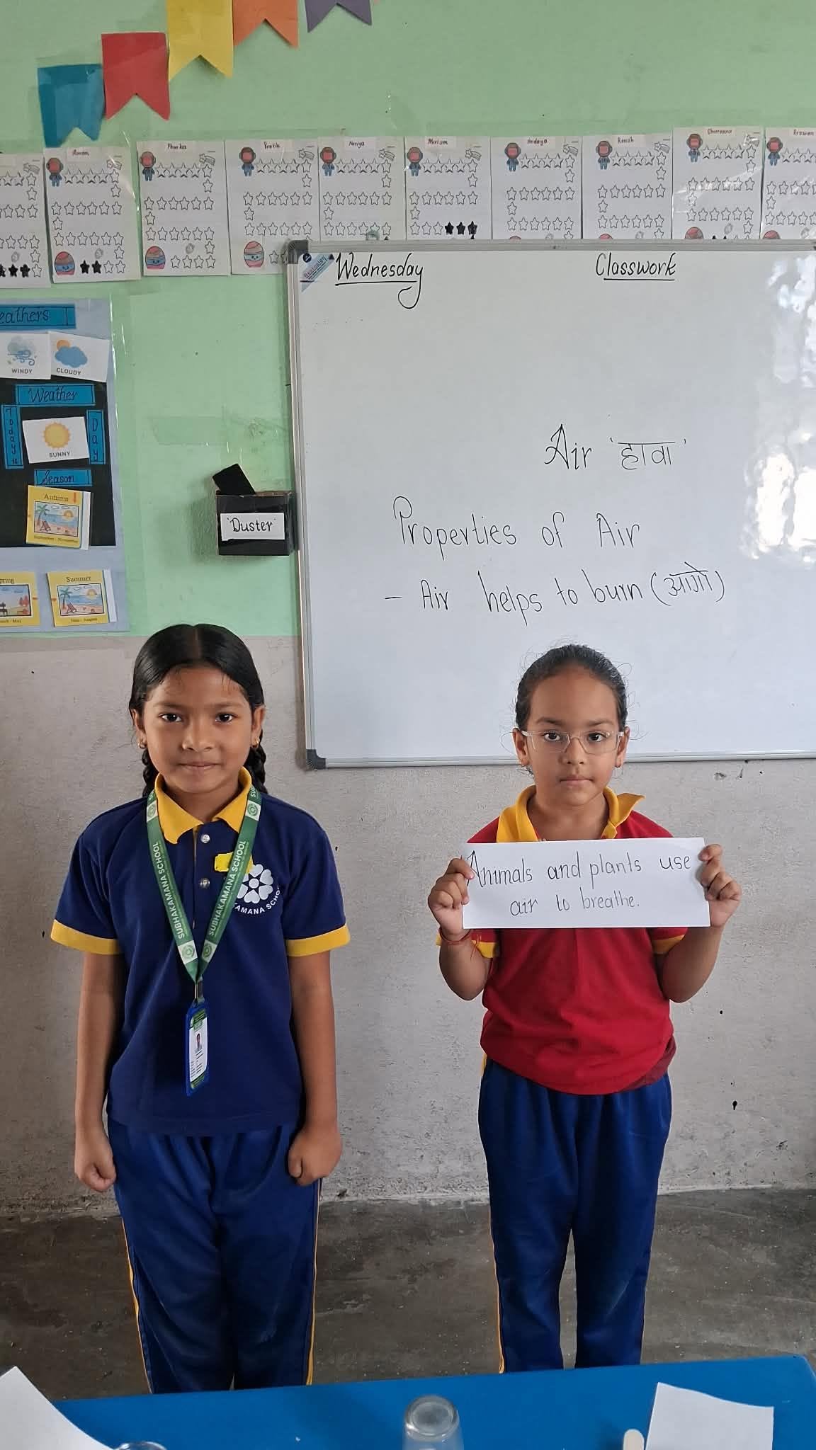 Exploring the Properties of Air — Our young learners discover that air occupies space, has weight, exerts pressure, and is all around us through engaging hands-on experiments and activities